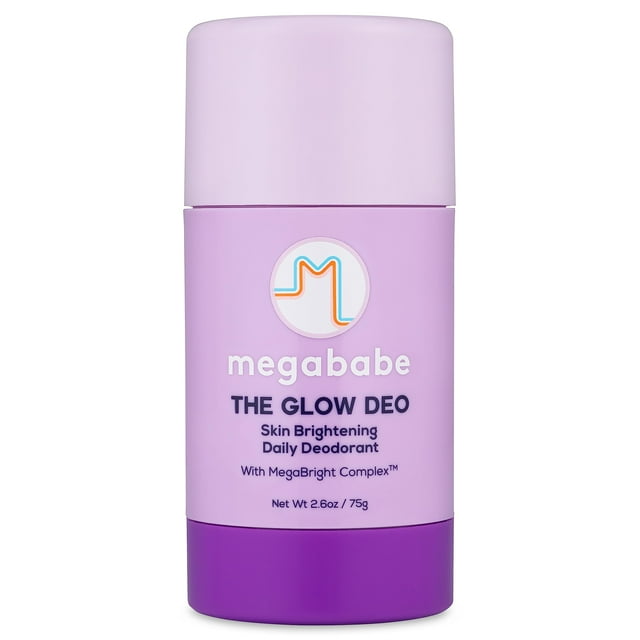 Desodorante Megababe The Glow Deo Daily 75 ml sin aluminio