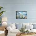 thumbnail image 2 of Stupell Industries Beach Villa Overlook Gray Framed Floater Canvas Wall Art, design by LSR Design Studio, 17 x 25, 2 of 9