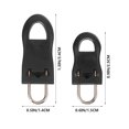 thumbnail image 2 of 20PCS Detachable Zipper Pull Tab Tool Free Installation Clothing Accessory, 2 of 7
