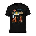 thumbnail image 5 of T-shirt Argentina Cult  Soft Cotton Adult Heat-Transfer Graphic T-Shirt - 180g Breathable Fabric, Unisex Summer Casual Wear with Durable Heat-Printed Design, 5 of 10