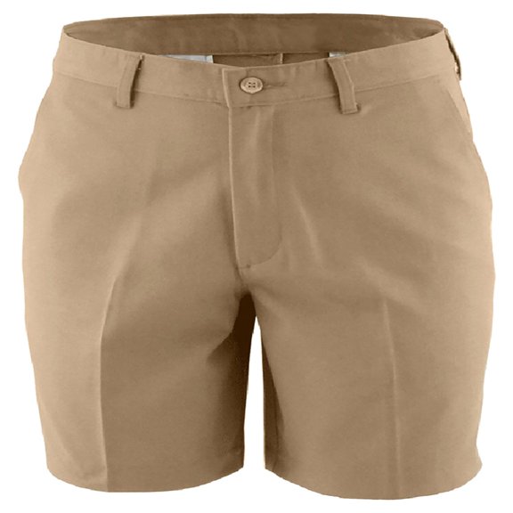 Edwards Garment Men's Flat Front Wrinkle Resistant Chino Short, Style 2450
