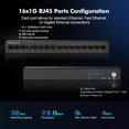 thumbnail image 4 of Conmutador de red YuLinca de 16 puertos Gigabit 100/1000 Mbps, 4 of 7