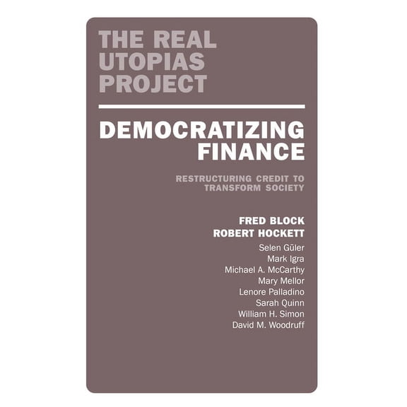 Democratizing Finance