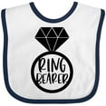 thumbnail image 3 of Inktastic Ring Bearer Wedding Party Boys or Girls Baby Bib, 3 of 4