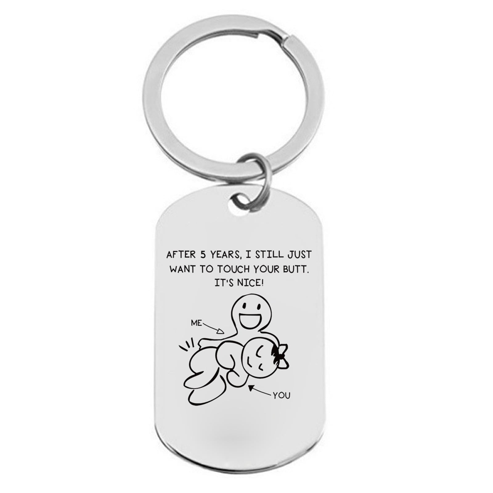 BICOASU Keychains Men's And Women's Keychain Funny Gift Funny Keychain  Personalized Gift For Lovers(Buy 2 Get 1 Free) 