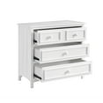 thumbnail image 7 of Oxford Baby Farmington 3-Drawer Dresser, Rustic White, 7 of 7
