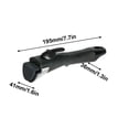 thumbnail image 3 of Aqestyerly Removable Handle Removable Cookware Handle Removable Pan Handle Universal Pan Handle Replacement Suitable for Most Cookware Removable Pan Handle,Flat Bottomed Pan,Frying Pan Handle Acce, 3 of 9