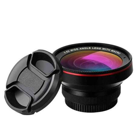 Image of WEMDBD 0.6X Wide-angle Lens Mobile Phone Lens Wide-angle Macro 2-in-1 4K High-definition Distortionless Wide-angle