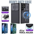 thumbnail image 5 of For Samsung Galaxy S21 FE 5G Case With Screen Protectore Camera Lens Tempered Glass, Soft Slim Silicone Heavy Duty Cover - Black3, 5 of 5