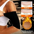 thumbnail image 5 of Sweat Shaper Women’s Arm Trimmers, Sauna Arm Shaper Compression Sweat Bands, Slimming Arm Band for Flabby Arms, 2 Pack, Black, 5 of 9