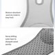thumbnail image 5 of Guardurnaity Protector de rótula suave ajustable para soporte estable de rodilla Protector de rótula canalización del sudor Salud gris oscuro, 5 of 6