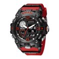 thumbnail image 3 of SMAEL 8055 Fashion Sports Watch Men Military Digital Quartz Dual Display Waterproof Wristwatches, 3 of 13