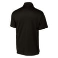 thumbnail image 6 of Yellow Rooster Men's Micropique Sport-Wick Pocket Polo Black XS, 6 of 8