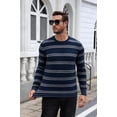 thumbnail image 6 of COOFANDY Men's Long-Sleeve Crewneck Sweater | Soft Slim Fit Knit Sweater Pullover for Fall Winter and Business Casual & Everyday Wear, 6 of 8