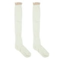 thumbnail image 1 of BRIGHTFUFU 1 par de mujeres chicas sobre la rodilla Lolita Calcetines Altos Calcetines de muslo Medias de algodón, 1 of 7