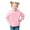 Pink, variant on Hoddies Kids Pink Pullover Hooded Casual Long Sleeve Classic Hoodie Fall Clothes Girls Tops Size 4-5 Years