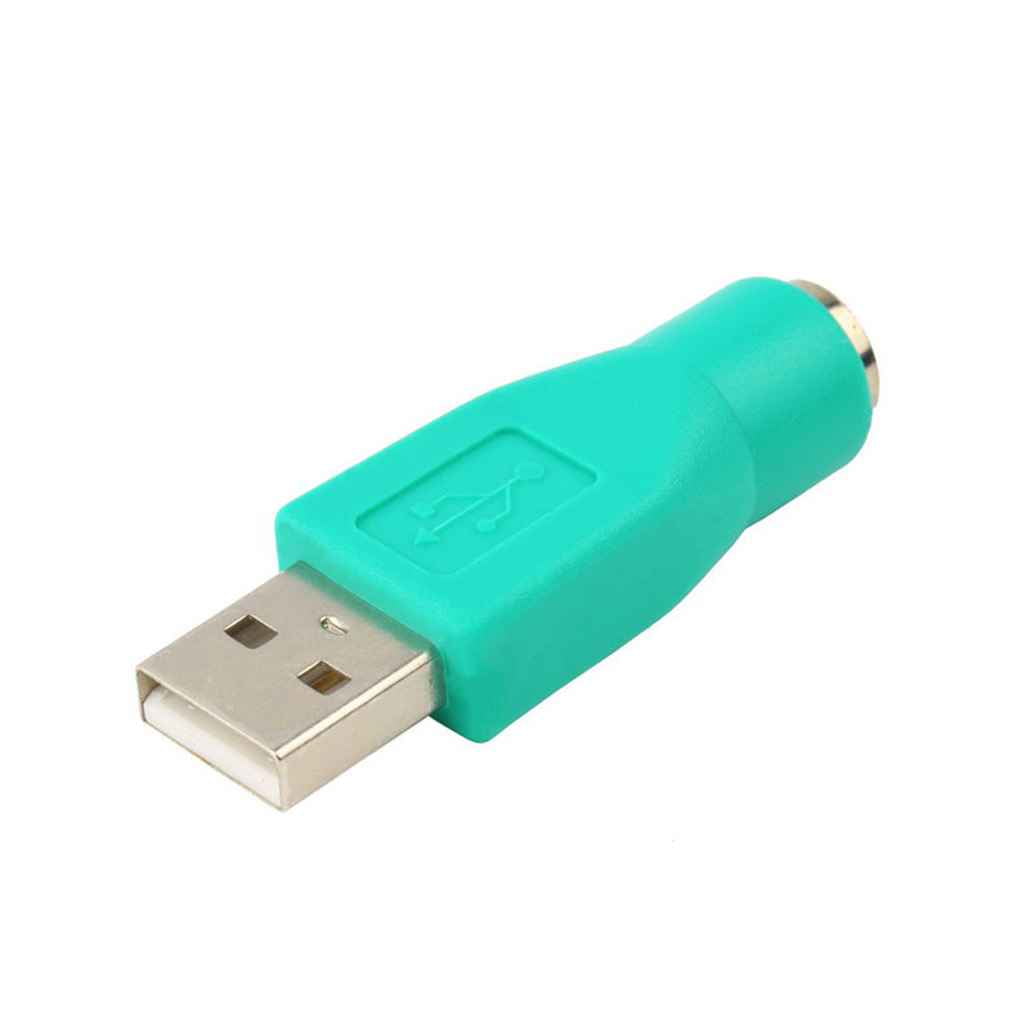 USB Male To PS2 Female Adapter Converter for Computer PC Keyboard Mouse BSCA 