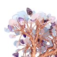 thumbnail image 4 of Crystal Money Tree Jovivi, amatista natural, aguamarina y rosa, 4 of 6