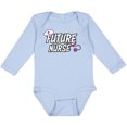 thumbnail image 3 of Inktastic Future Nurse Girls Long Sleeve Baby Bodysuit, 3 of 5