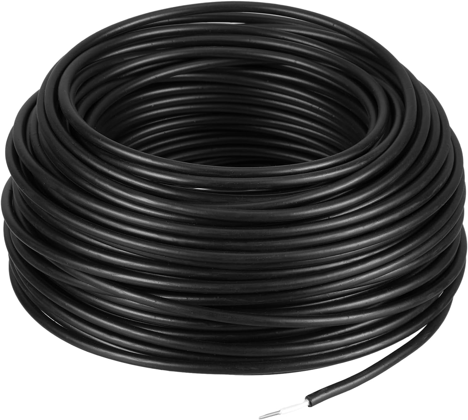 Double Insulated Electric Fence Wire Underground Hard Cable with Plastic Reel (200 Ft, 16 Guage)