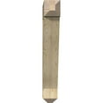 thumbnail image 2 of Ekena Millwork 6"W x 28"D x 40"H Traditional Craftsman Rough Sawn Bracket, Douglas Fir, 2 of 13