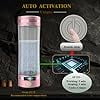 thumbnail image 3 of GOSOIT Hydrogen Water Bottle Hydrogen Water Glass Generator Blue 9.5floz, 3 of 6