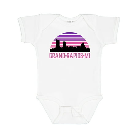 

Inktastic Grand Rapids Skyline Gift Baby Girl Bodysuit