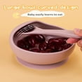 thumbnail image 4 of SNNROO 2pcs Baby Feeding Bowl And Spoon Set With Silicone Suction Cup And Soft Silicone Spoon, 4 of 7