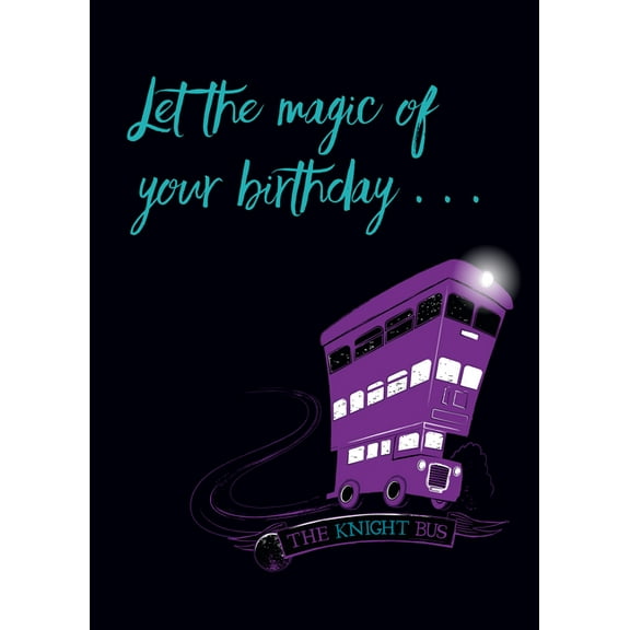 Harry Potter: Knight Bus Birthday Signature Pop-Up Card (Other)