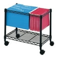 thumbnail image 2 of Safco Wire Mobile File Cart in Black, 2 of 2