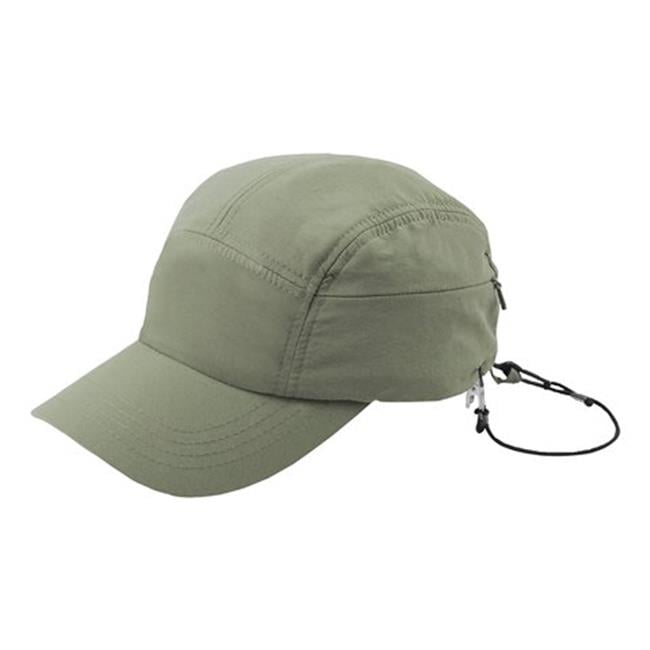 Juniper Mens Olive Wide Brim Outdoor Sun Flap Hat