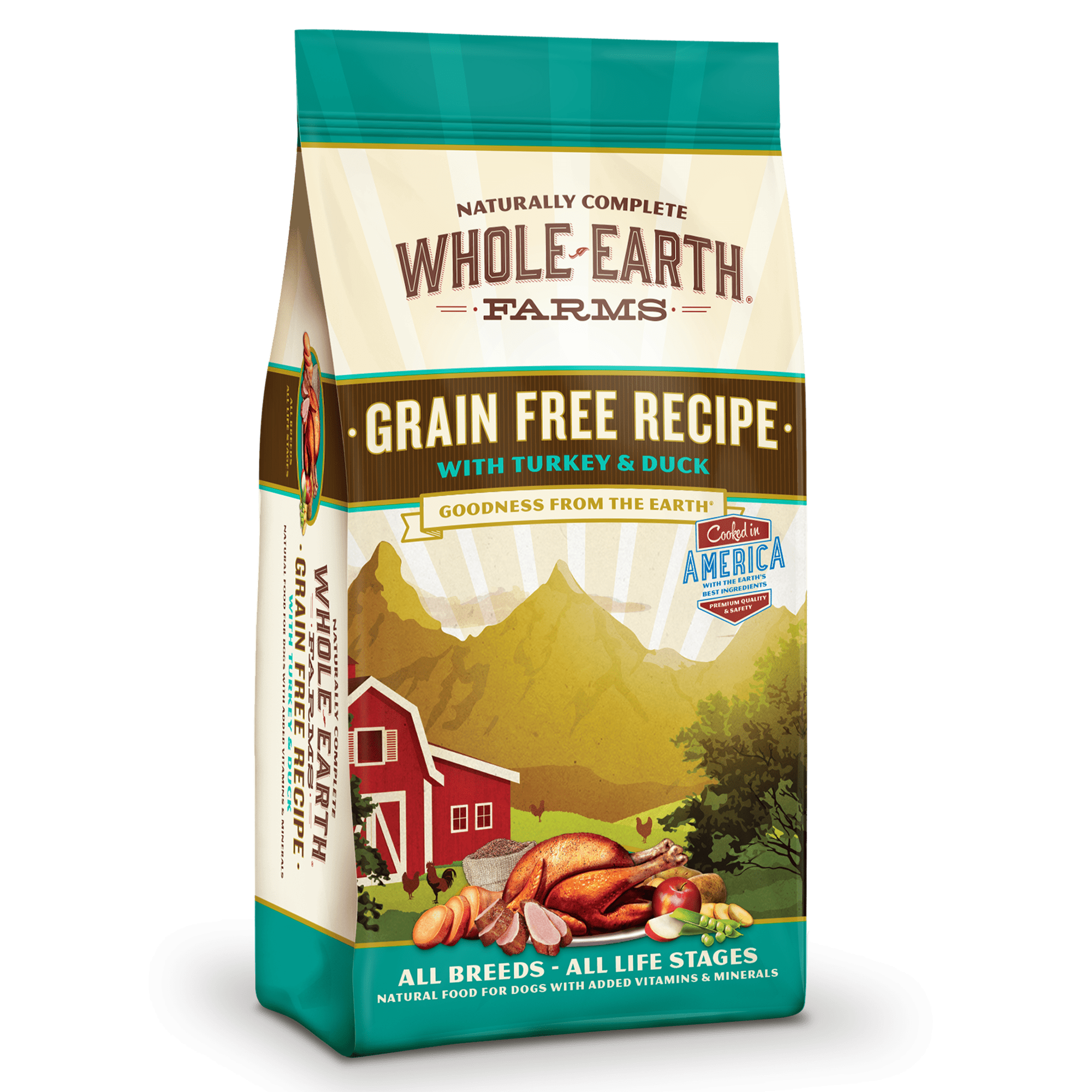 Naturally complete whole top earth farms dog food