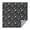 Pioneer Flower Floral, variant on Pioneer Flower Floral Print Pattern Square Tablecloth, Waterproof Wipeable Spillproof Washable Table Cover for Home Kitchen Party Decor, 42"x42"
