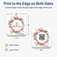 thumbnail image 6 of Avery Square Cards with Rounded Corners, 3" x 3", Matte White, 60ct, 6 of 8