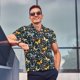 thumbnail image 4 of Fotbe Flowers Butterfly Camiseta Polo de Golf para Hombre con Estampado – Camisa Deportiva Transpirable con Cuello Abotonado-Medium, 4 of 6