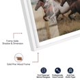 thumbnail image 4 of Horse of Thunder II Shadowbox Print Travel Art Prints by Notoriart, White Frame, 31 x 46, 4 of 7