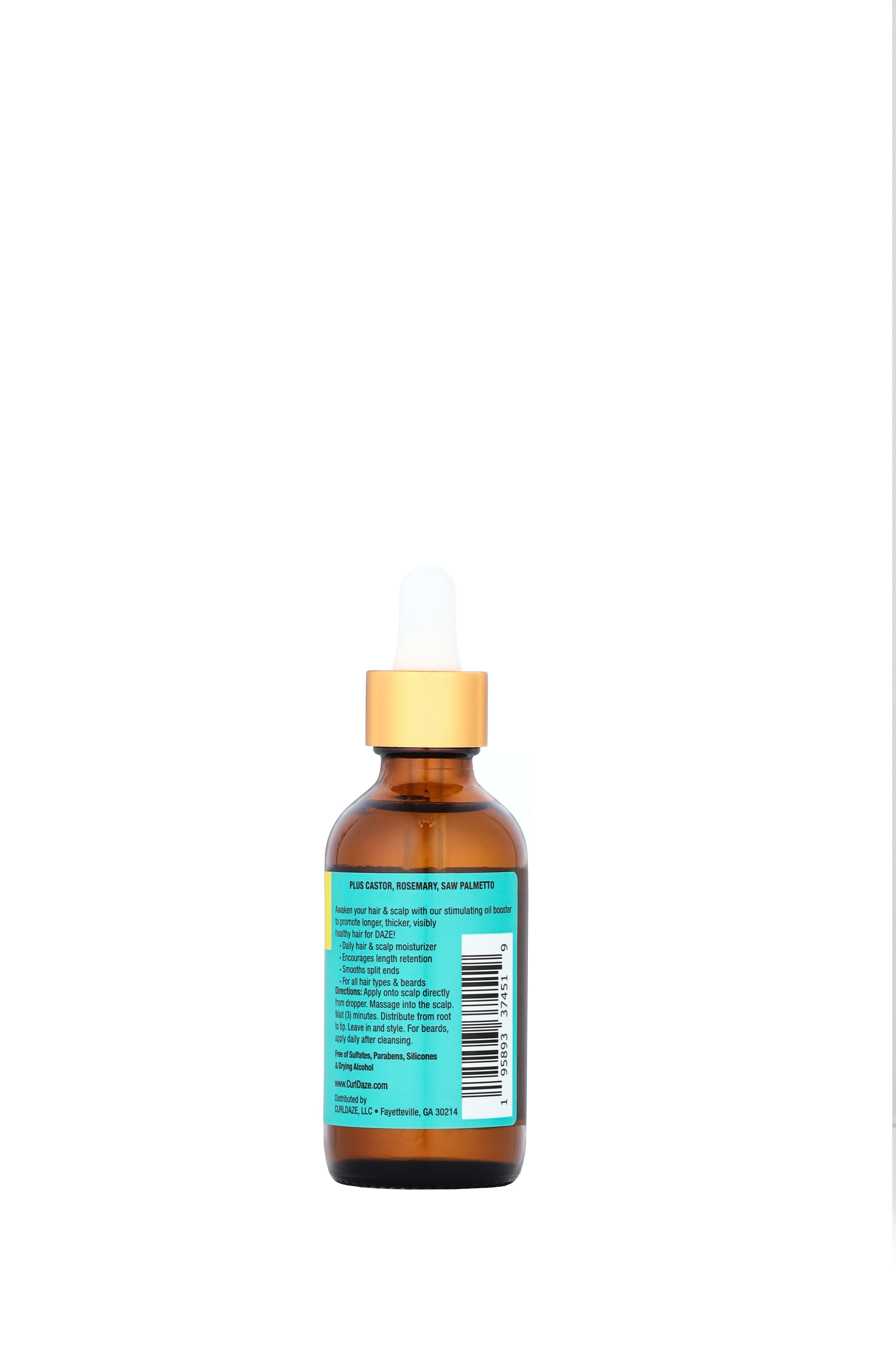 Curldaze Grodaze Hair & Scalp Booster 2 oz, All Hair Types