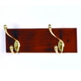 thumbnail image 3 of Wooden Mallet HCR-2NBK 2 Hook Coat Rack, Nickel Hooks - Black, 3 of 7