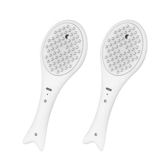 ACDANC 2Pcs Cat Brush,Multi-Functional Design, Suitable for Cats and Dogs Dog Brush,Easy to Clean, Self-Cleaning Design One-Click Hair Removal Function Cat Stuff,Green