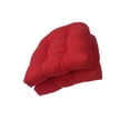 thumbnail image 2 of Cojín de asiento de patio kusrkot 48 cm x 48 cm 2 unidades Rojo, 2 of 8