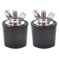 thumbnail image 1 of 2 tapones de goma para piscina, tapón de invernaje para piscina, protección congelación, para desagües domésticos, lavanderías, reparación de 25 mm, 1 of 9