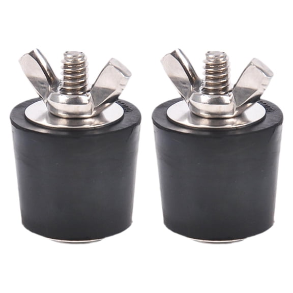 2 Pcs Pool Skimmer Plug Winterizing Plug Freeze Protection Plug Tough Rubber for Above Ground Pools and Home Plumbing