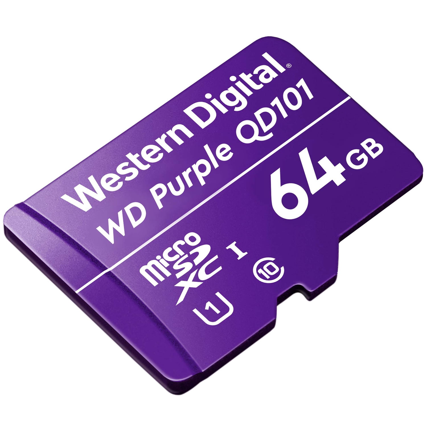 Western Digital Purple SC QD101 Ultra Endurance microSD Card 64GB - WDD064G1P0C