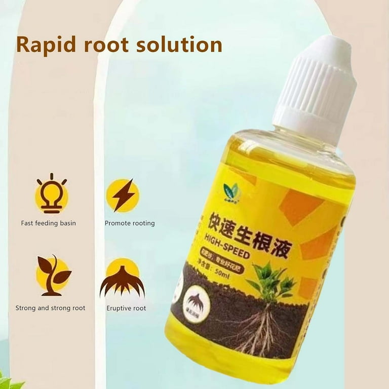 RFUGUG Plant Rooting Hormone, Fast-Acting Rooting Solution, Succulent &  Flower Nutrient, Propagation Aid for Cuttings, Transplants and Cloning,  Promotes Healthy Growth - Walmart.com