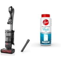 Hoover Bagless Upright Vacuum, Windtunnel Swivel Pet & Hoover Fresh Carpet & Room Refresher Carpet Powder, 32oz