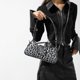 thumbnail image 4 of Bolso Hombro Con Asa Superior PU Con Leopardo para Mujer (negro), 4 of 8