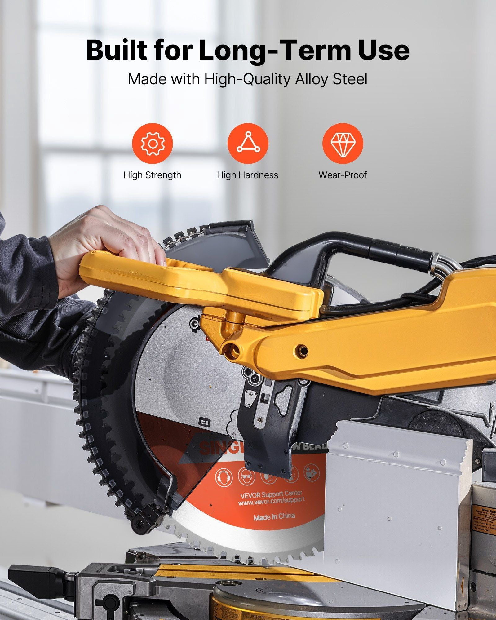 Circular Saw Blade Metal Cutting Blade for Circular Saw 14 in 72 Teeth