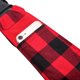 thumbnail image 4 of Rojo: (parte inferior de 60 cm) Transportador para perros, bandolera reversible para perros, bandolera ajustable para perros, bolsa de transporte para cachorros con gancho para collar para perros, ga, 4 of 5