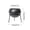 Black, variant on COM1950s Metal Floor Planter With Stand, Decorative Large Planters With Drainage Holes, Modern Elevated Flower Pot for Living Room, Office and Balcony