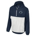 thumbnail image 2 of Men's Colosseum  Navy Penn State Nittany Lions Reloaded Anorak Half-Zip Jacket, 2 of 3